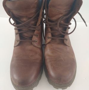 Men's Brown Leather Boots